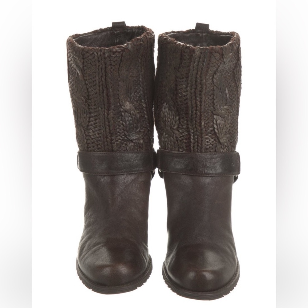 Stuart Weitzman Moto Boot Brown size 6 - Picture 4 of 7